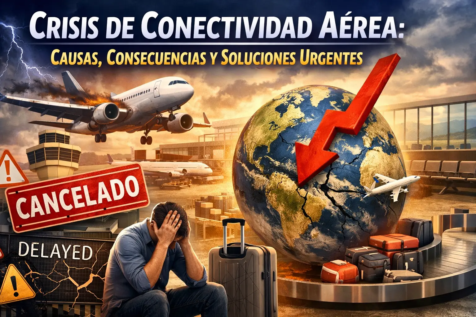 Crisis de Conectividad Aérea: Causas, Consecuencias y Soluciones Urgentes