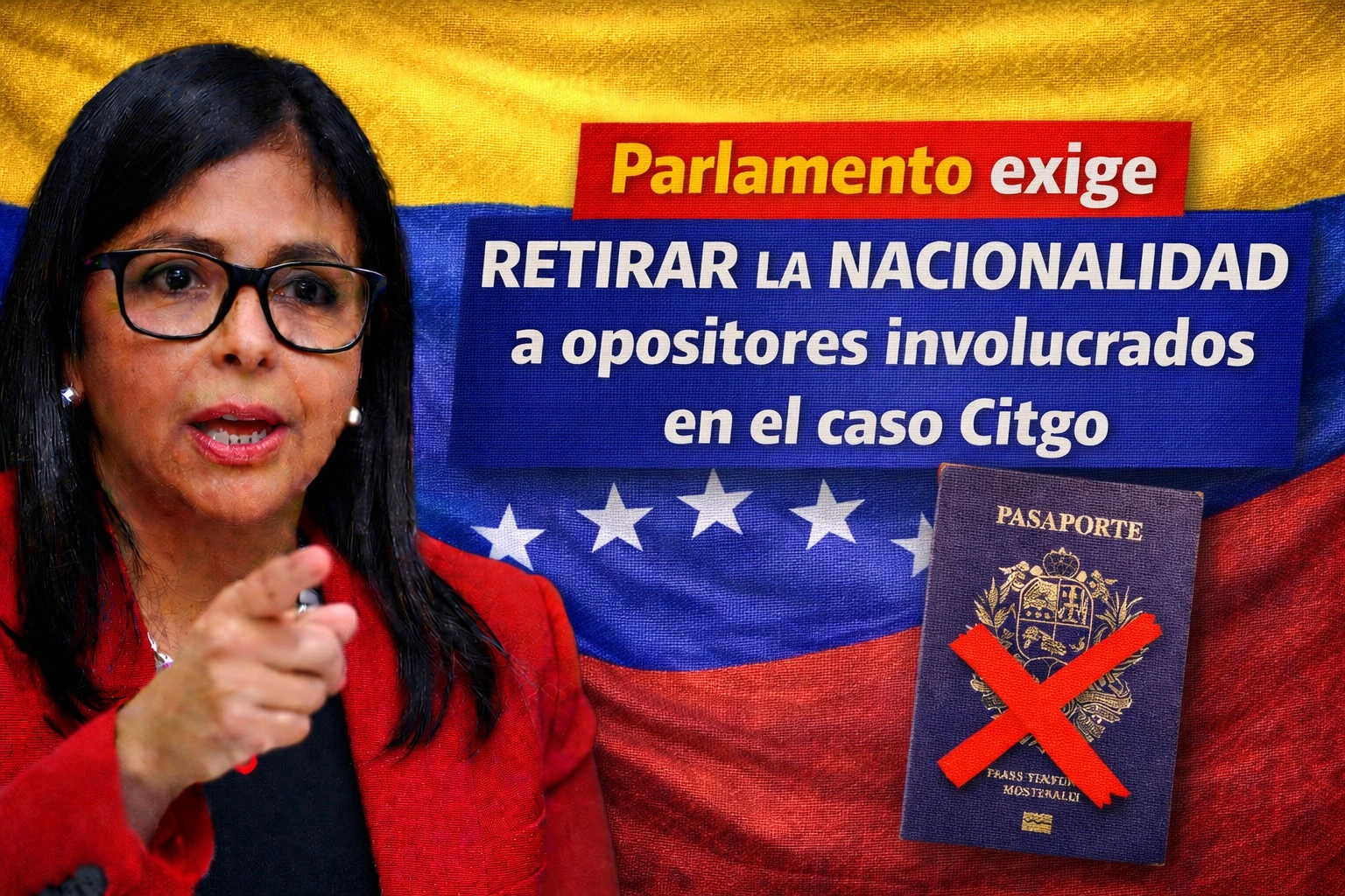Parlamento exige retirar la nacionalidad a opositores involucrados en el caso Citgo